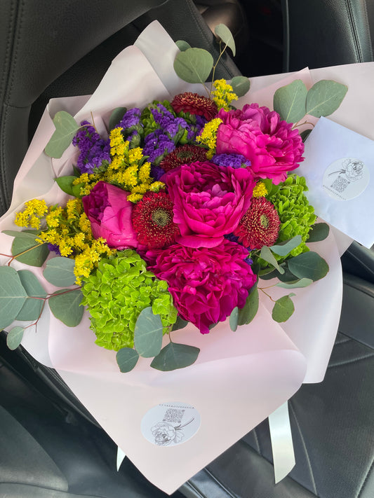 Bright Mix of flowers bouquet