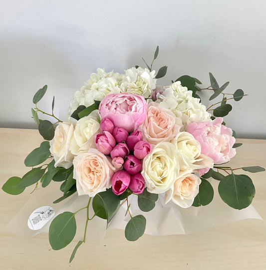 Timeless grace in white matte vase