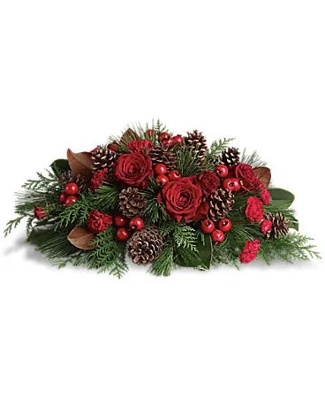 Classy Christmas centerpiece