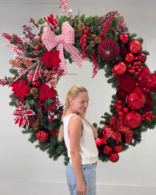 Giant Christmas Wreath 60 inch