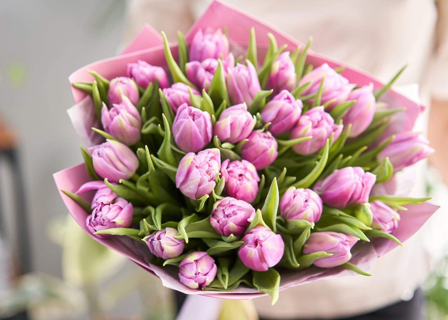 Pink Tulips bouquet