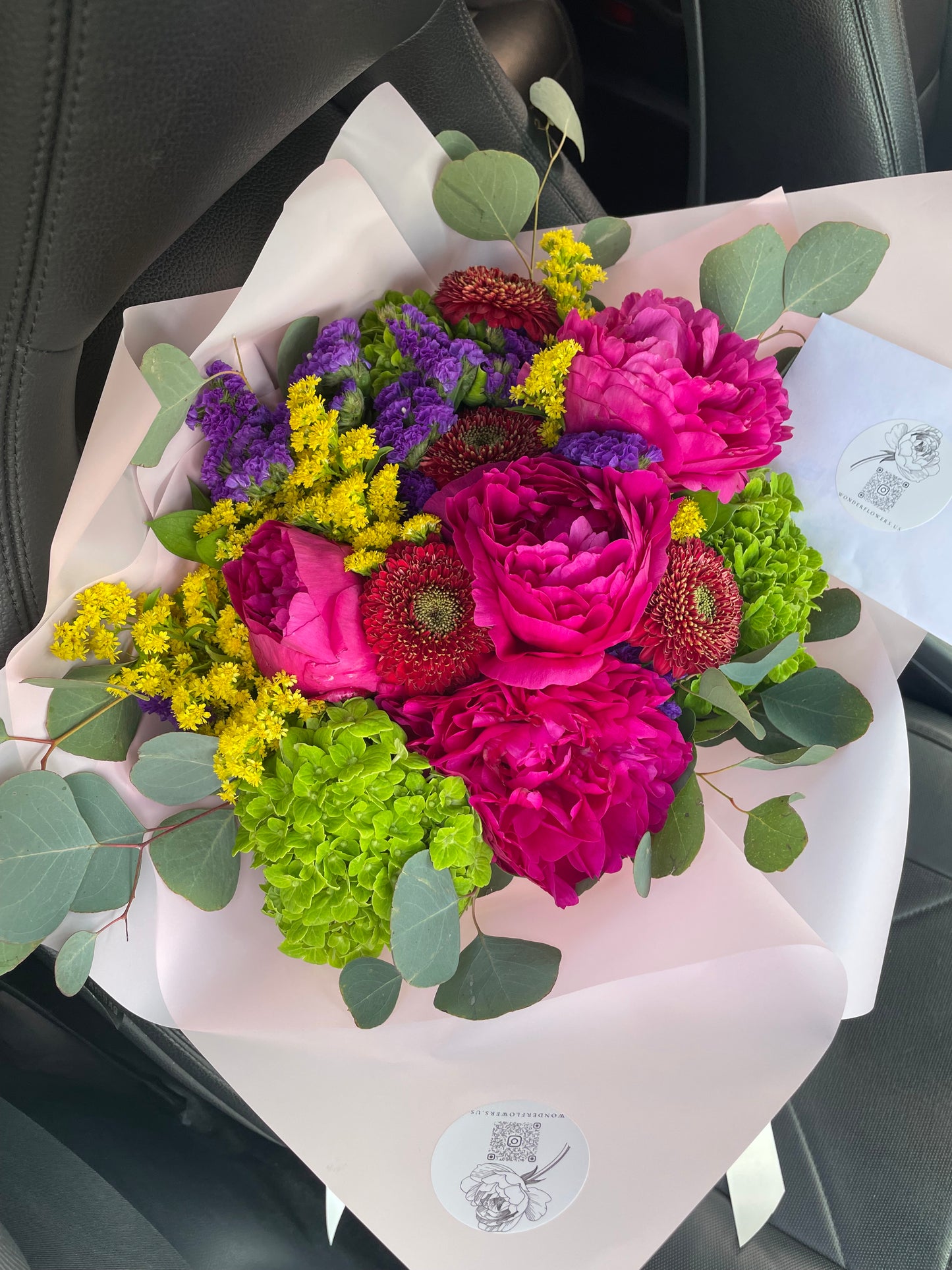 Bright Mix of flowers bouquet