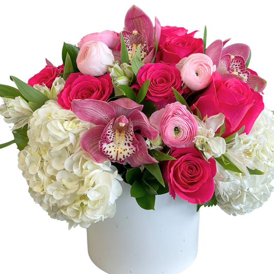 Bright emotions flower arrangement